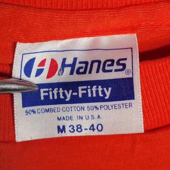 Vintage 80s Orange Crush Soda Pop Retro Graphic T-Shirt in Orange Size Medium - Picture 4 of 4